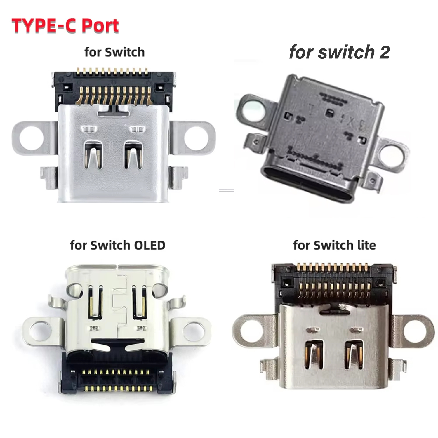 Gaming Console Nintendo Switch - Port de chargement de Type C