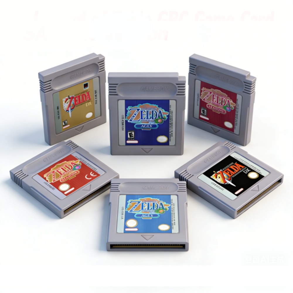 Gaming Console Zelda - Cartouche de jeu vidéo Zelda GBC