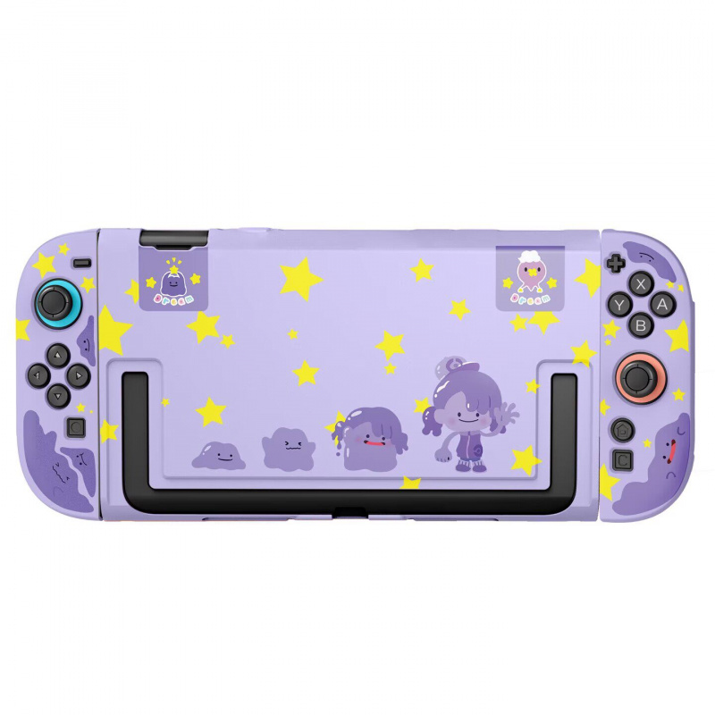 Nintendo Switch Case - Étui de protection rigide anti-rayures violet