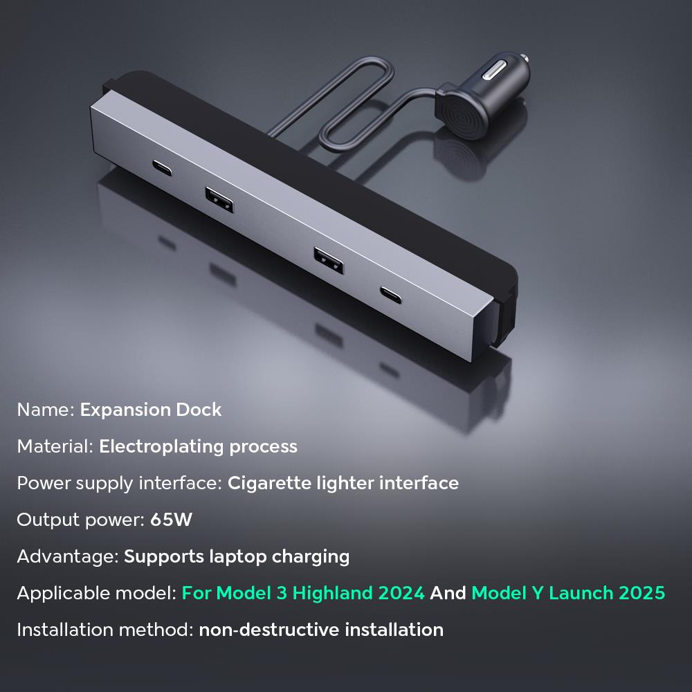 Controller Charging Dock - Pour Tesla modèle 3 Highland 2024