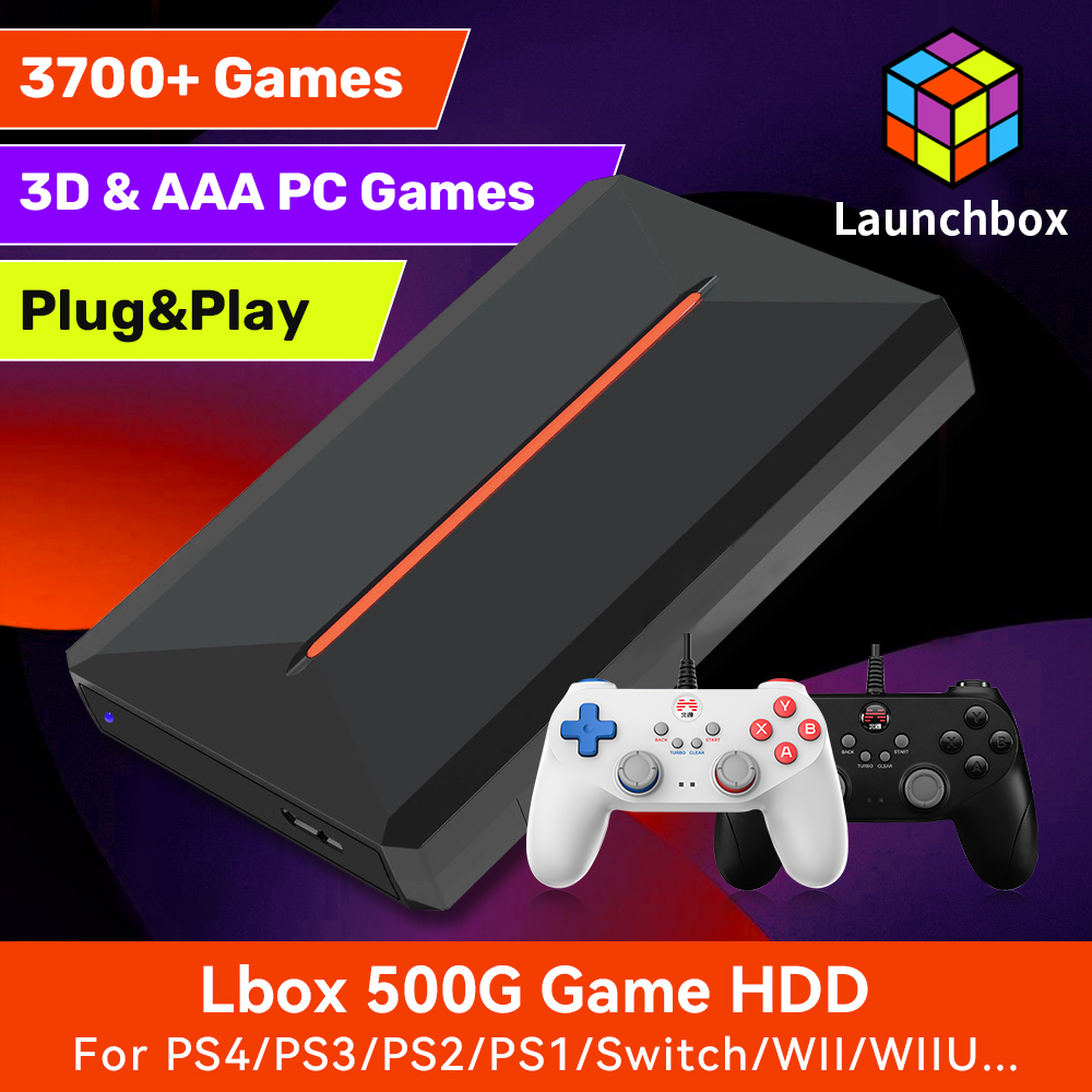 Gaming Console Cube - Launchbox – émulateur de disque dur