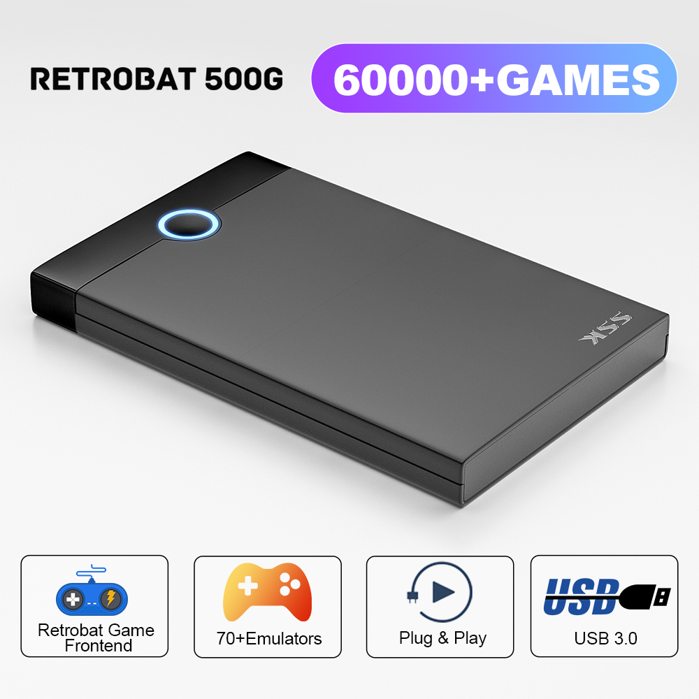 Gaming Console Cartoon - KINHANK Super Console X Retrobat HDD