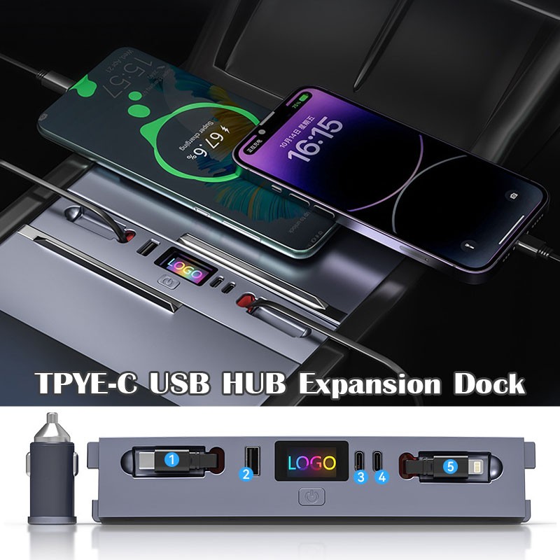 Hub USB-C rétractable 45W à ch - Controller Charging Dock avis et prix