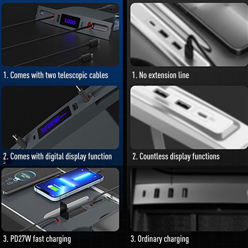 Hub USB-C rétractable 45W à ch - Controller Charging Dock avis et prix