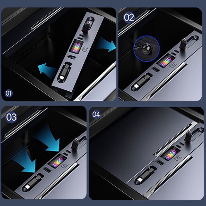 Hub USB-C rétractable 45W à ch - Controller Charging Dock avis et prix