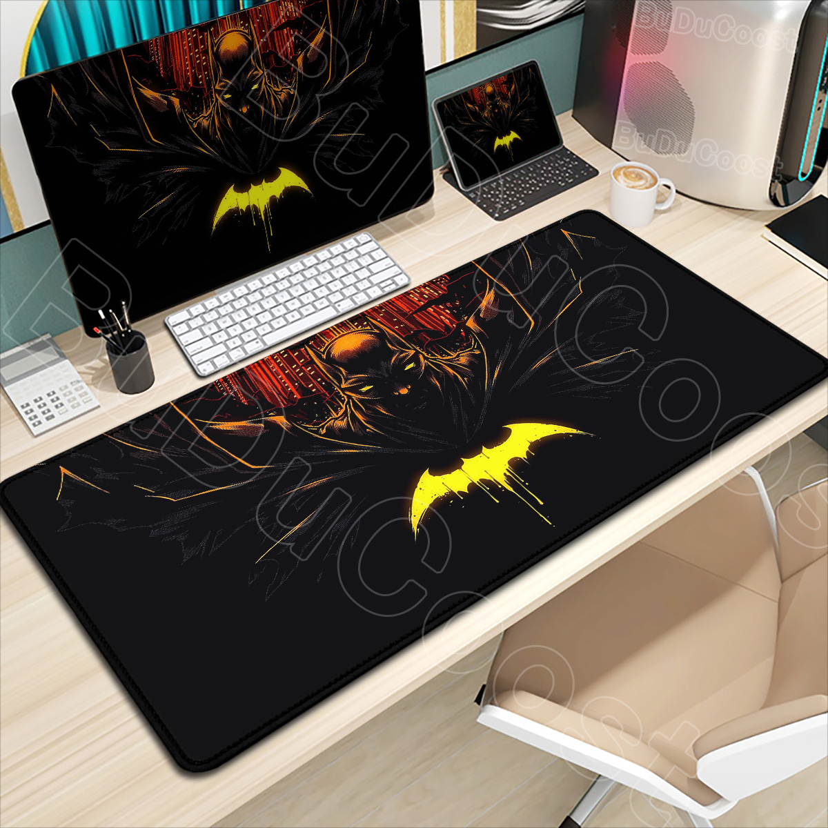 B-batman tapis de souris HD gr - Gaming Console Portable Pc avis et prix