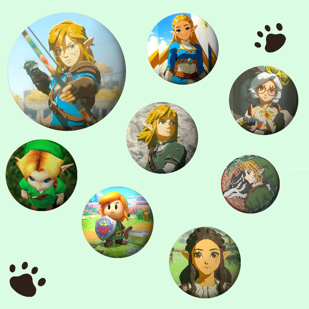 Badges en fer blanc The Legend - Gaming Console Zelda avis et prix