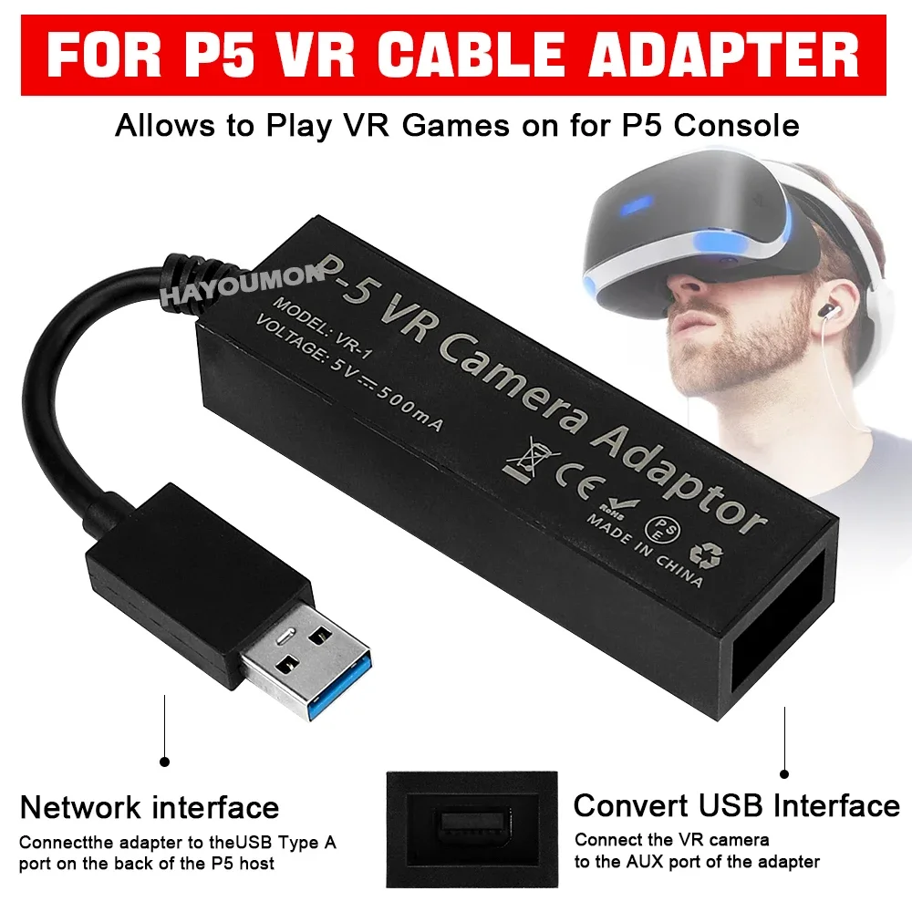 Adaptateur de câble VR pour PS - Gaming Console Vr avis et prix