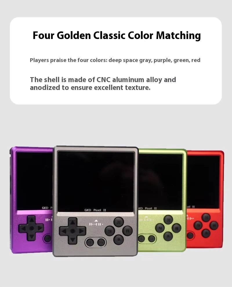 Console de jeu Gkd Pixel 2 ave - Gaming Console Cartoon avis et prix
