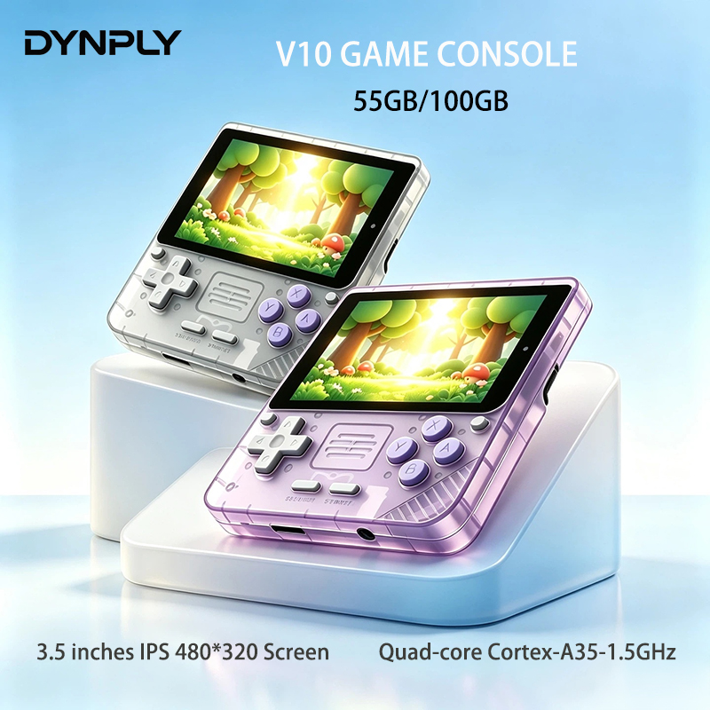 POWKIDDY V10 Console de jeu po - Gaming Console Cartoon avis et prix