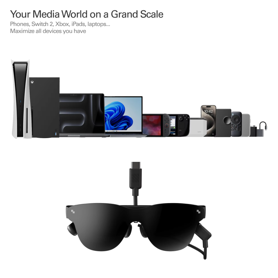 Lunettes AR RayNeo Air 4 Pro/3 - Gaming Console Vr avis et prix