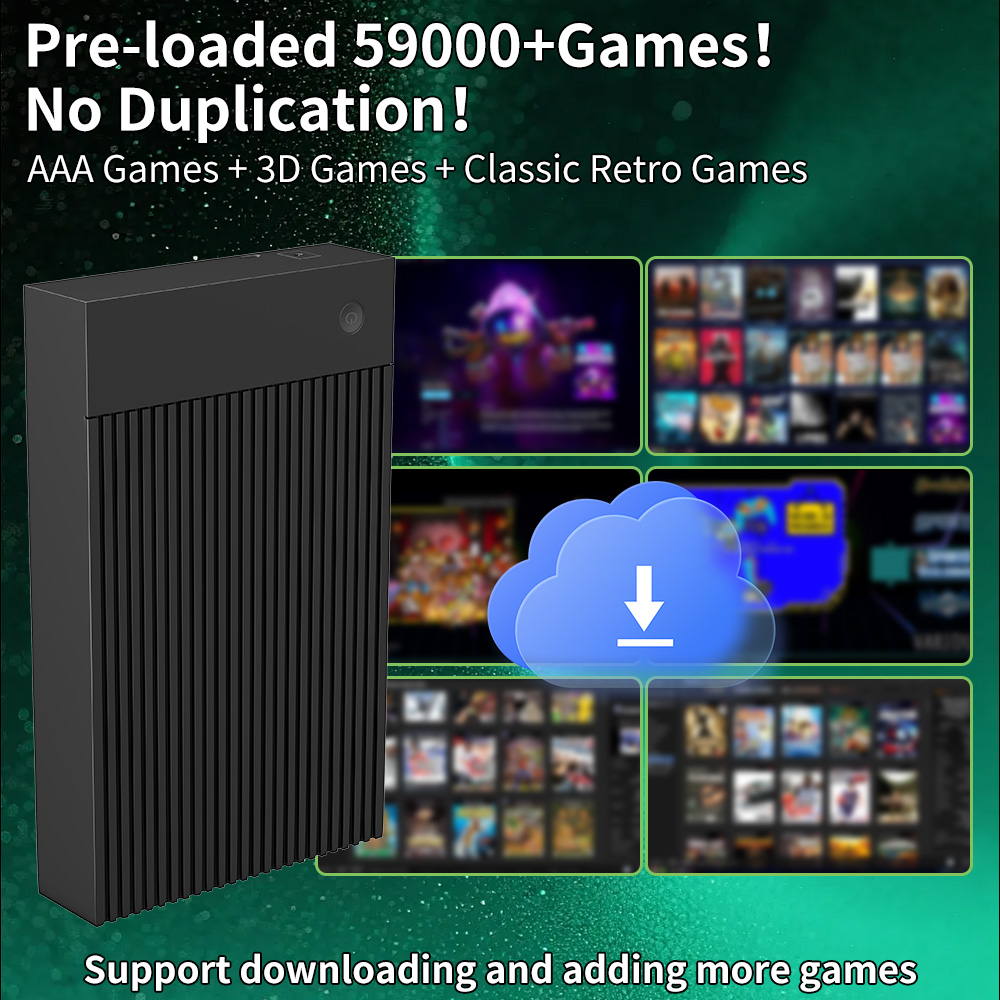 Hyper Base MIX 4T Retro HDD 59 - Gaming Console Stand avis et prix