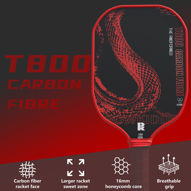 Powkiddy Pickleball T800 fibre - Gaming Console Cartoon avis et prix